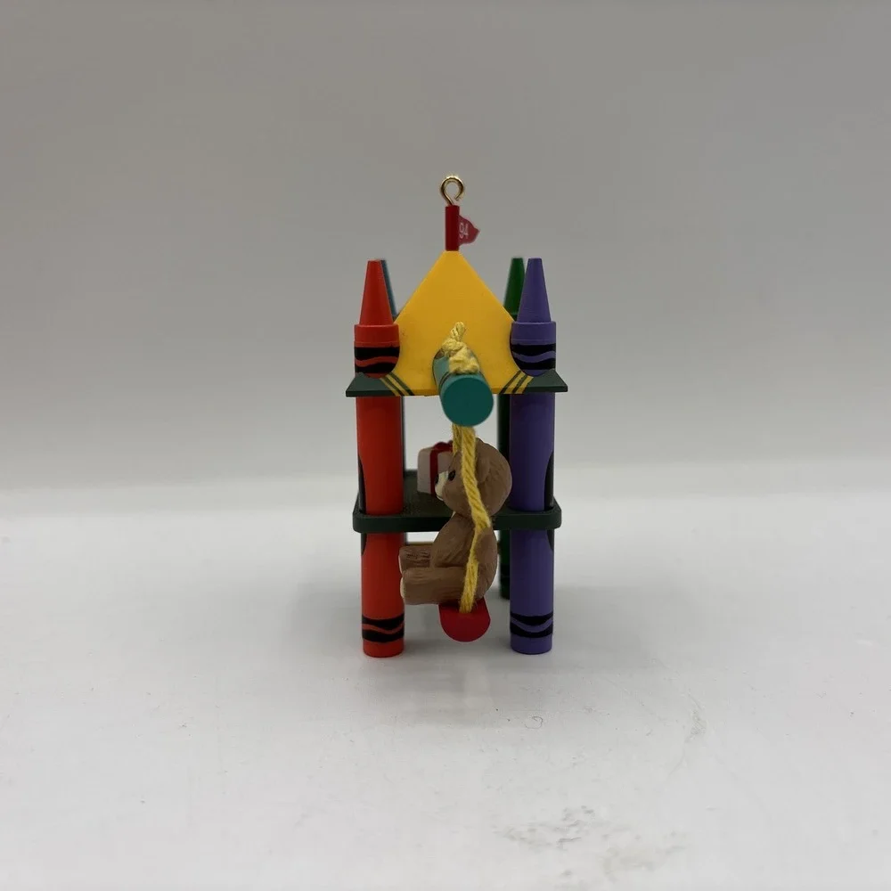 Hallmark Keepsake Ornament 1994 Bright Playful Colors 6th In Crayola Series EUC